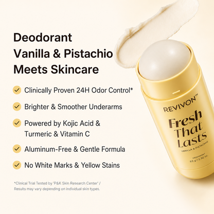 REVIVON™ Deodorant Stick – Vanilla & Pistachio