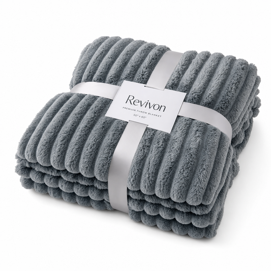 Revivon Cloud-Soft Fleece Throw Blanket — The One Everyone Fights Over