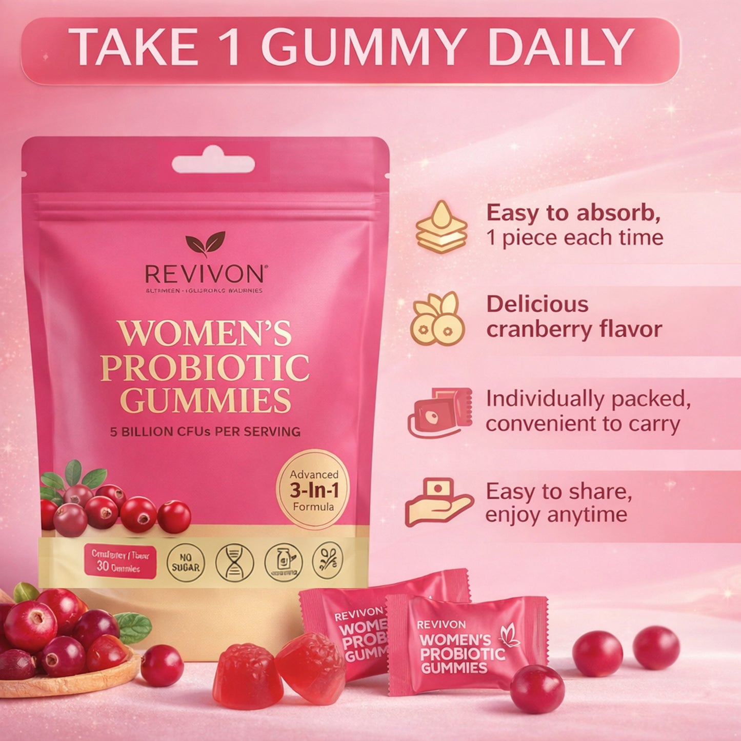 Women's Probiotic Gummies
