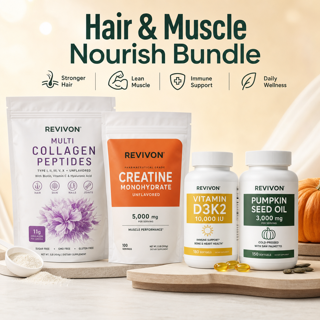 Revivon Hair & Muscle Nourish Bundle
