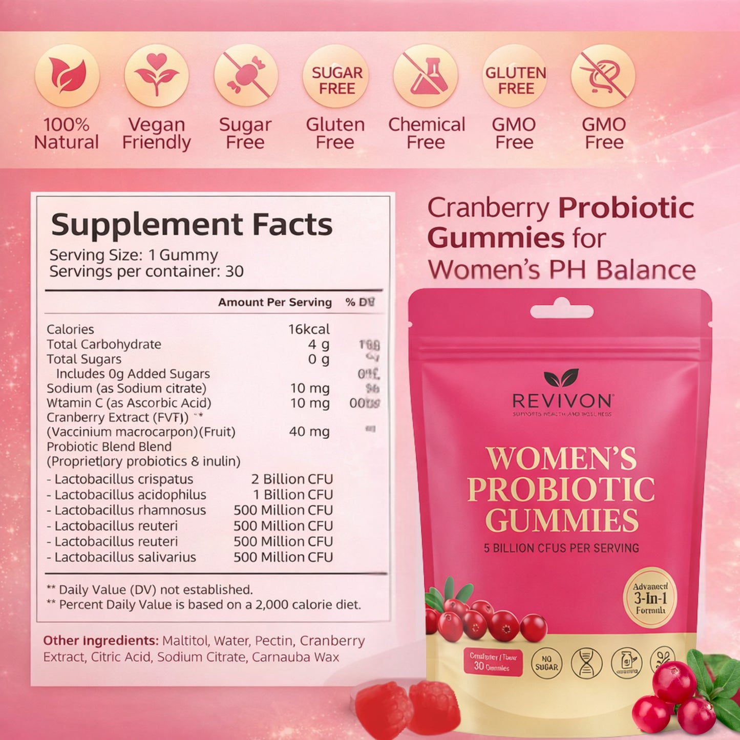 Women's Probiotic Gummies