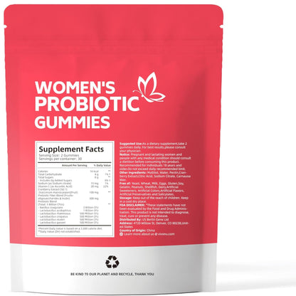 Cranberry + Probiotic Gummies