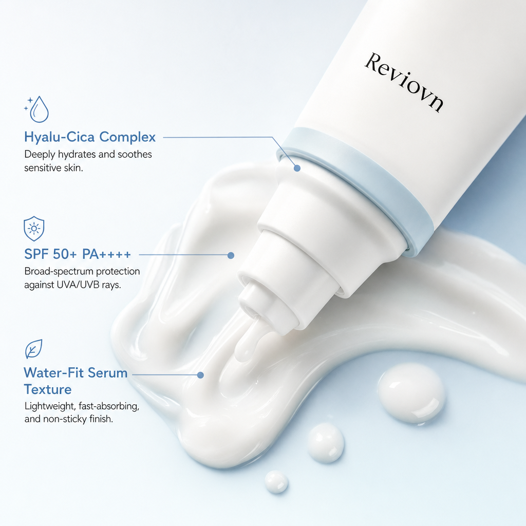 Revivon Hyalu-Cica Water-Fit Sun Serum UV